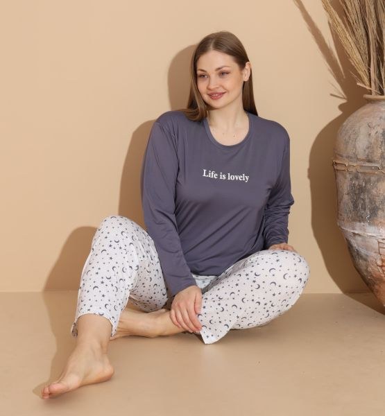Boyraz 20138 Milan Battal Pijama Takım
