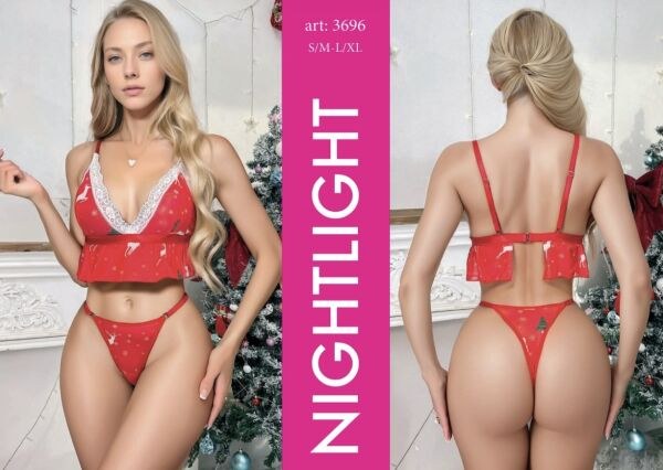Nightlight 3696 Fantezi Gecelik