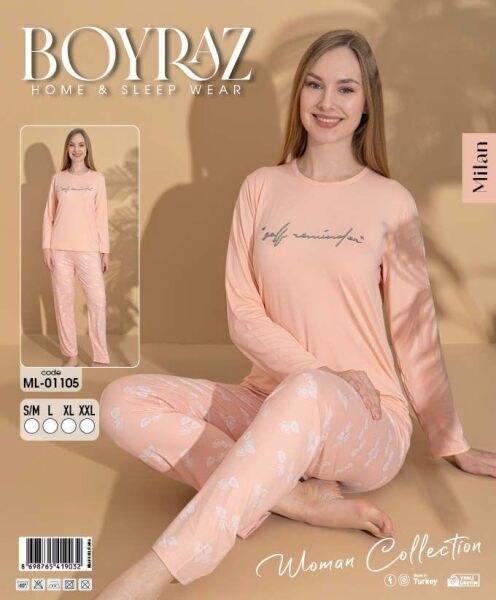 BOYRAZ 01105 MİLAN PİJAMA TAKIM