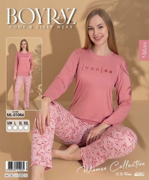 Boyraz 01084 Milan Pijama Takım