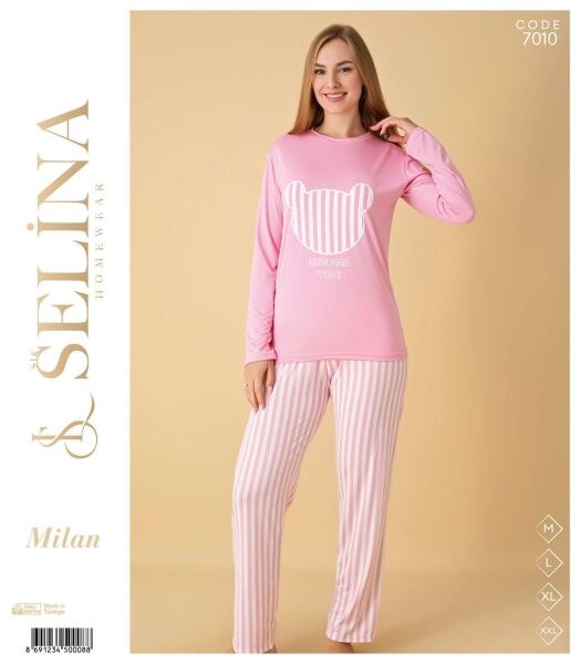 Selina 7010 Milan Pijama Takım