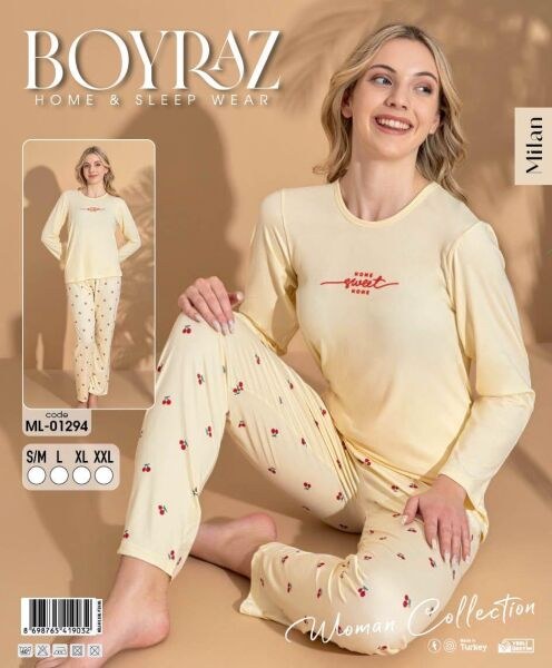 Boyraz 01294 Milan Pijama Takım