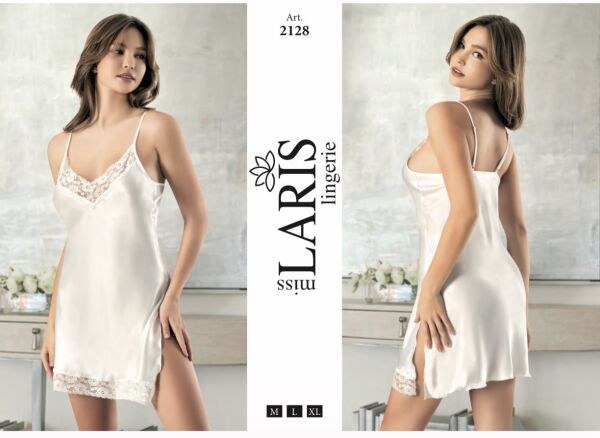 MİSS LARİS 2128 SATEN KISA GECELİK