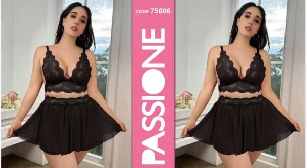 Real Passione 75006 Fantezi Big Size Etek Takım