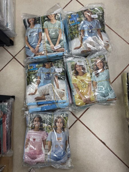 Lana 304 Bayan Modal Kısa Kol Pijama Takım