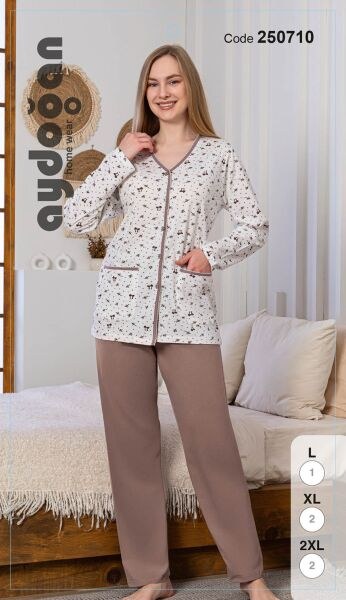 Aydoğan 250710 Bayan Empirme Boy Düğ.Pijama Takım