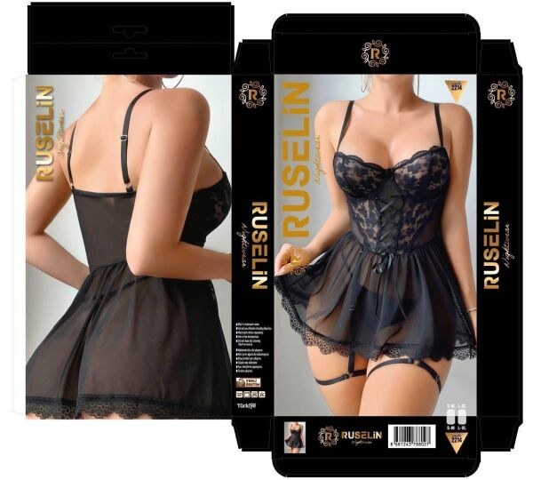 Ruselin 2214 Fantazi Kostüm SM*2-LXL*2