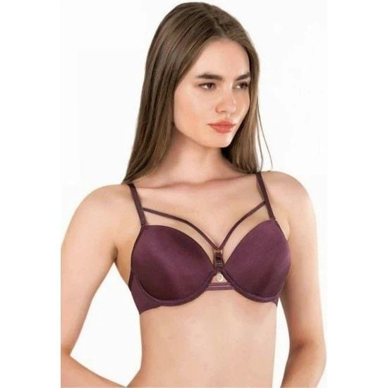 Le Jardin 7008 Micro Kaplı Push-Up Sütyen Siyah