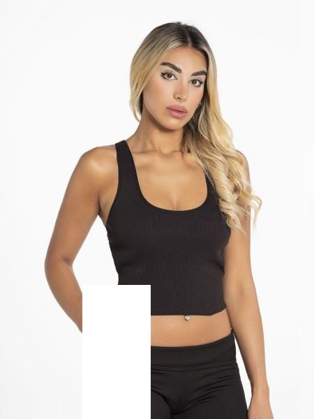 DEFNEM 8101 PEDLİ KALIN ASKI CROP SÜTYEN GRİ