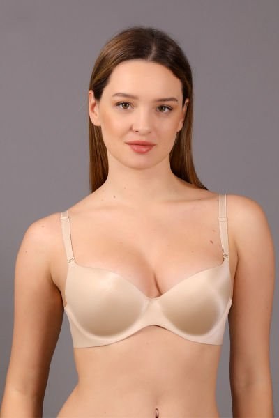 New Bra 336045 B Kalıp Desteksiz Sütyen Siyah