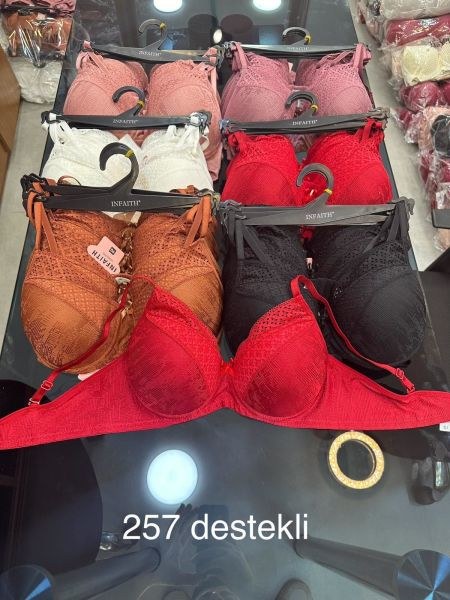 İnfaith 257 Destekli Sütyen Siyah