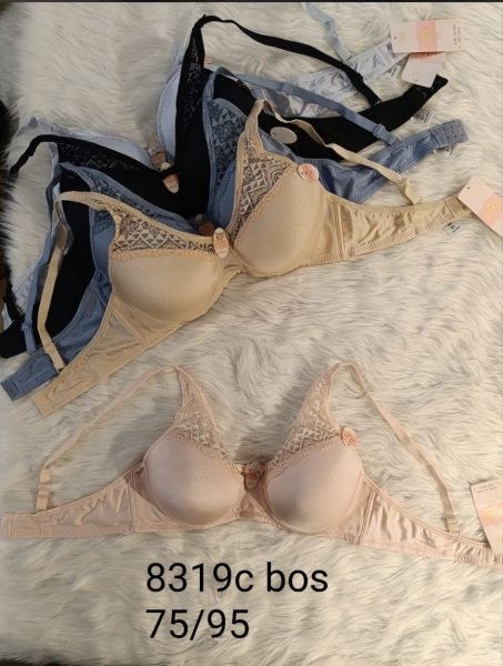 Umt 8319 C Kap Desteksiz Sütyen Açık Mavi