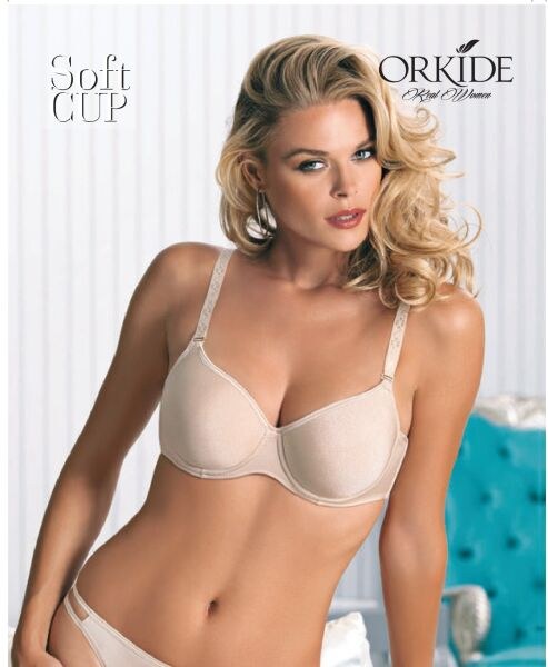 ORKİDE 8100 DESTEKSİZ BIG SİZE SÜTYEN BEYAZ