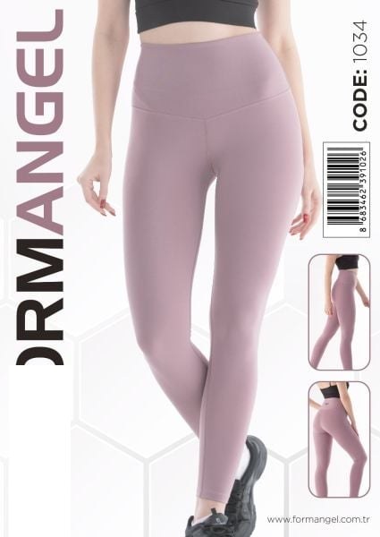FORM ANGEL 1034 KLASİK SPOR TAYT SİYAH