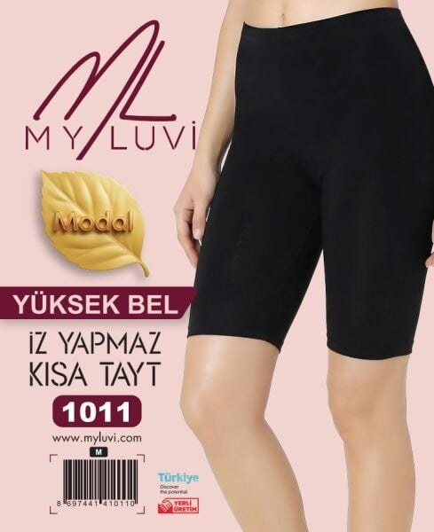 MY LUVİ 1011 BAYAN KISA TAYT TEN