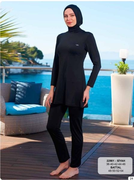 ESTİVA 22901 TESETTÜR MAYO LACİVERT