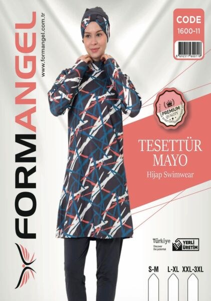 Form Angel 1600-11 U.Kol F.Likra Tesettür Mayo