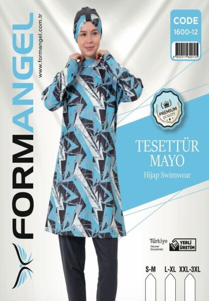 Form Angel 1600-12 U.Kol F.Likra Tesettür Mayo