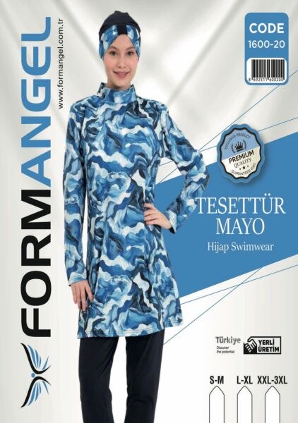 Form Angel 1600-20 U.Kol F.Likra Tesettür Mayo