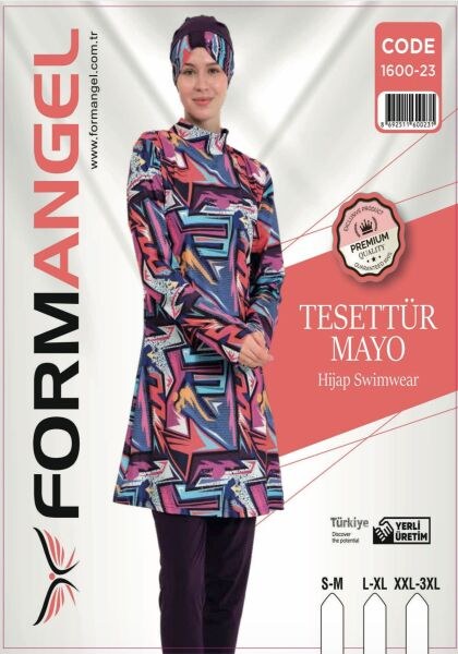 Form Angel 1600-23 U.Kol F.Likra Tesettür Mayo