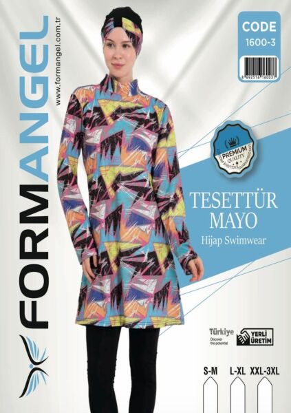 Form Angel 1600-3 U.Kol F.Likra Tesettür Mayo