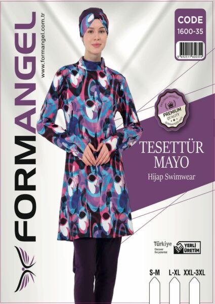 Form Angel 1600-35 U.Kol F.Likra Tesettür Mayo
