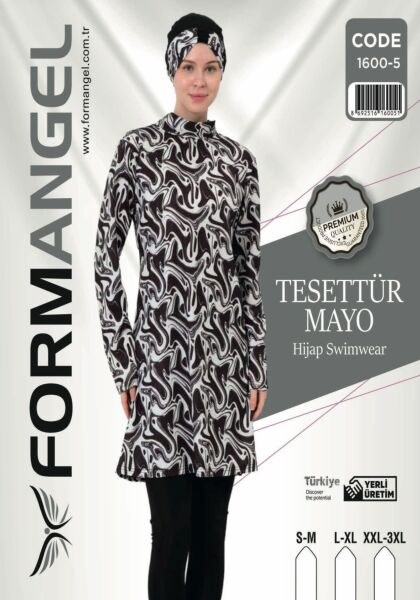 Form Angel 1600-5 U.Kol F.Likra Tesettür Mayo