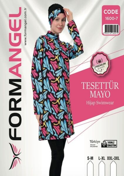 Form Angel 1600-7 U.Kol F.Likra Tesettür Mayo