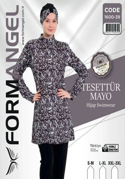Form Angel 1600-39 U.Kol F.Likra Tesettür Mayo