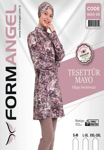 Form Angel 1600-30 U.Kol F.Likra Tesettür Mayo