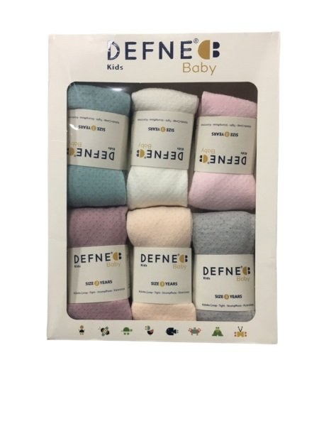 Defne 004-21 Kız Çocuk Külotlu Çorap 7 No