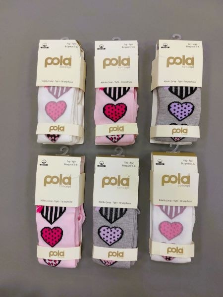 POLA ÇOCUK DESENLİ KÜLOTLU ÇORAP