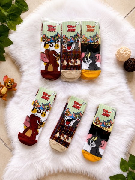 Çimpa TJ23068 Tom&jerry Soket Çorap