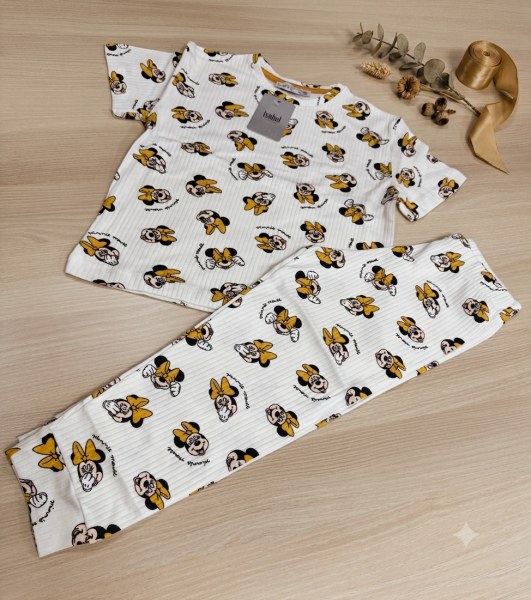 İsobel 21202 Mickey Fitil K.K Pijama Takım 3-8 Y