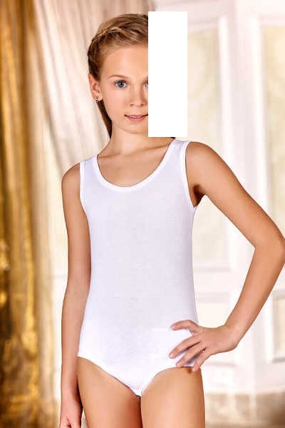BERRAK 2538-R KIZ KALIN ASKI ÇITÇITLI BODY BEYAZ