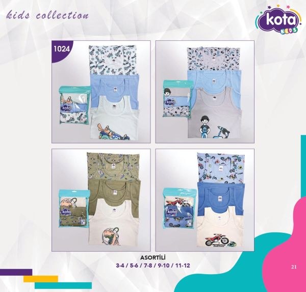 Kota 1024 Erkek Çocuk Atlet