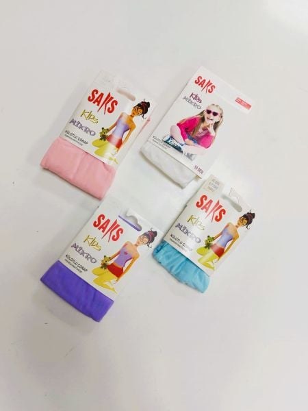 Saks 10659 Kız Çocuk Micro 40 Denye Külotlu Çorap Fuşya