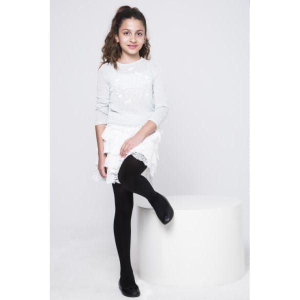 DAYMOD 2112015 KIZ SOFT KÜLOTLU ÇORAP SİYAH