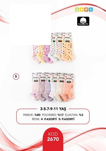 Dündar 2670 Kız Çocuk Comfort Patik