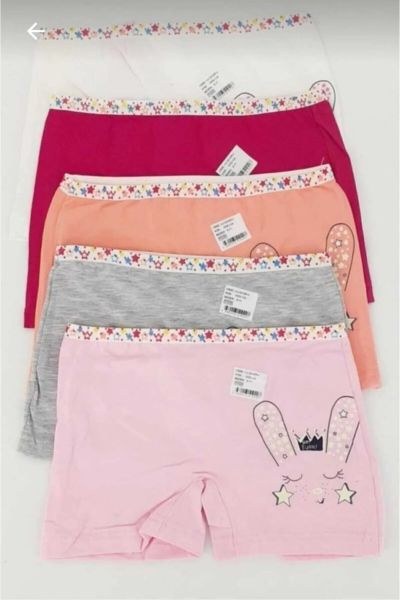 Koza 1020 Kız Çocuk Boxer Asorti