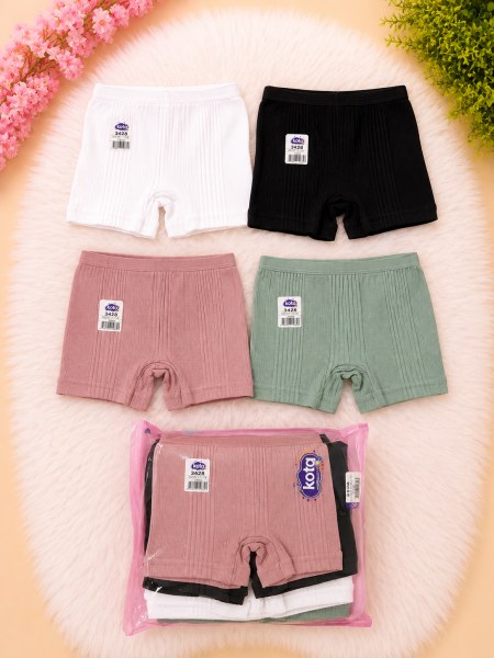 Kota 3429 Kız Çocuk Çizgi Raporlu Boxer