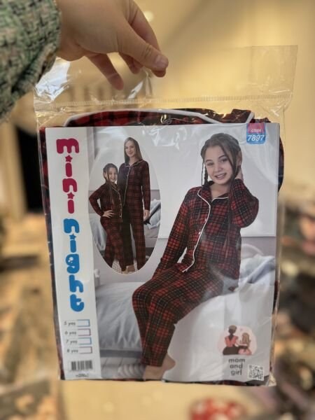 Mini Night 7897 Kız Çocuk 13-16 Yş Süet Pijama Tk