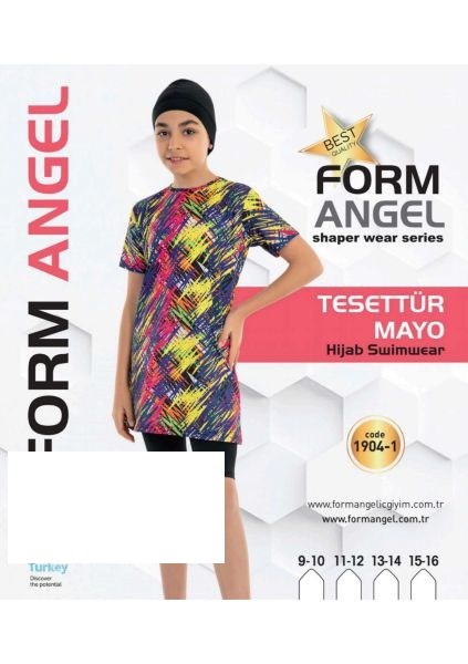 FORM ANGEL 1904-1 ÇOCUK TESETTÜR MAYO 9-16 YAŞ
