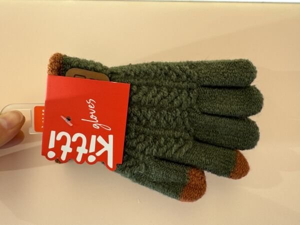 Kitti K24220-12 Erkek Anaokul Örme Eldiven 3-6 Yaş