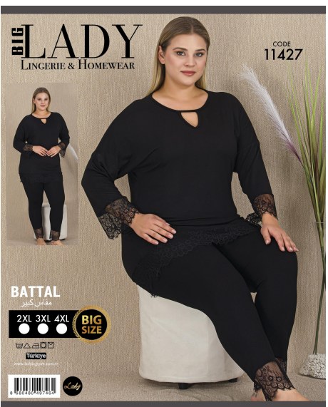 Battal Uzun Kol Pijama Takımı
