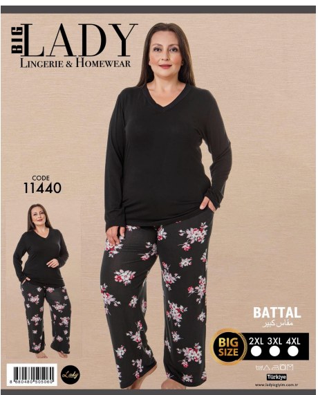 Battal Uzun Kol Pijama Takımı
