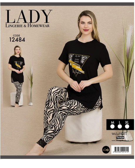 Kısa Kol Pijama Takımı
