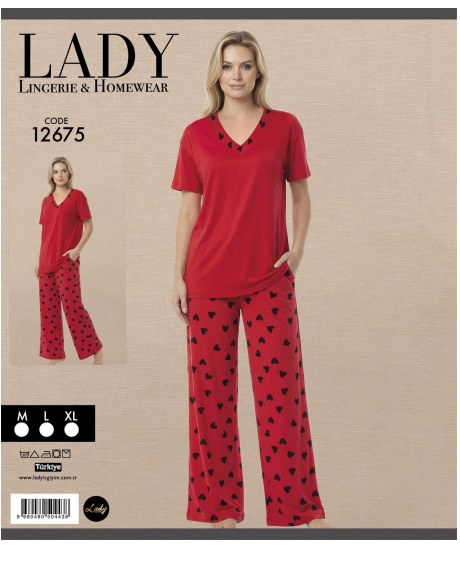 Kısa Kol Pijama Takımı