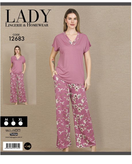 Kısa Kol Pijama Takımı