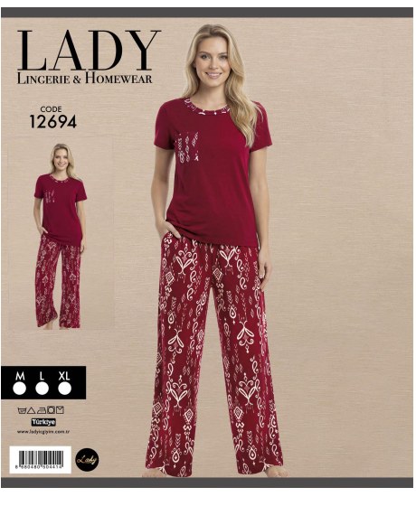 Kısa Kol Pijama Takımı